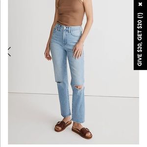 Madewell Perfect Vintage Straight Jean
